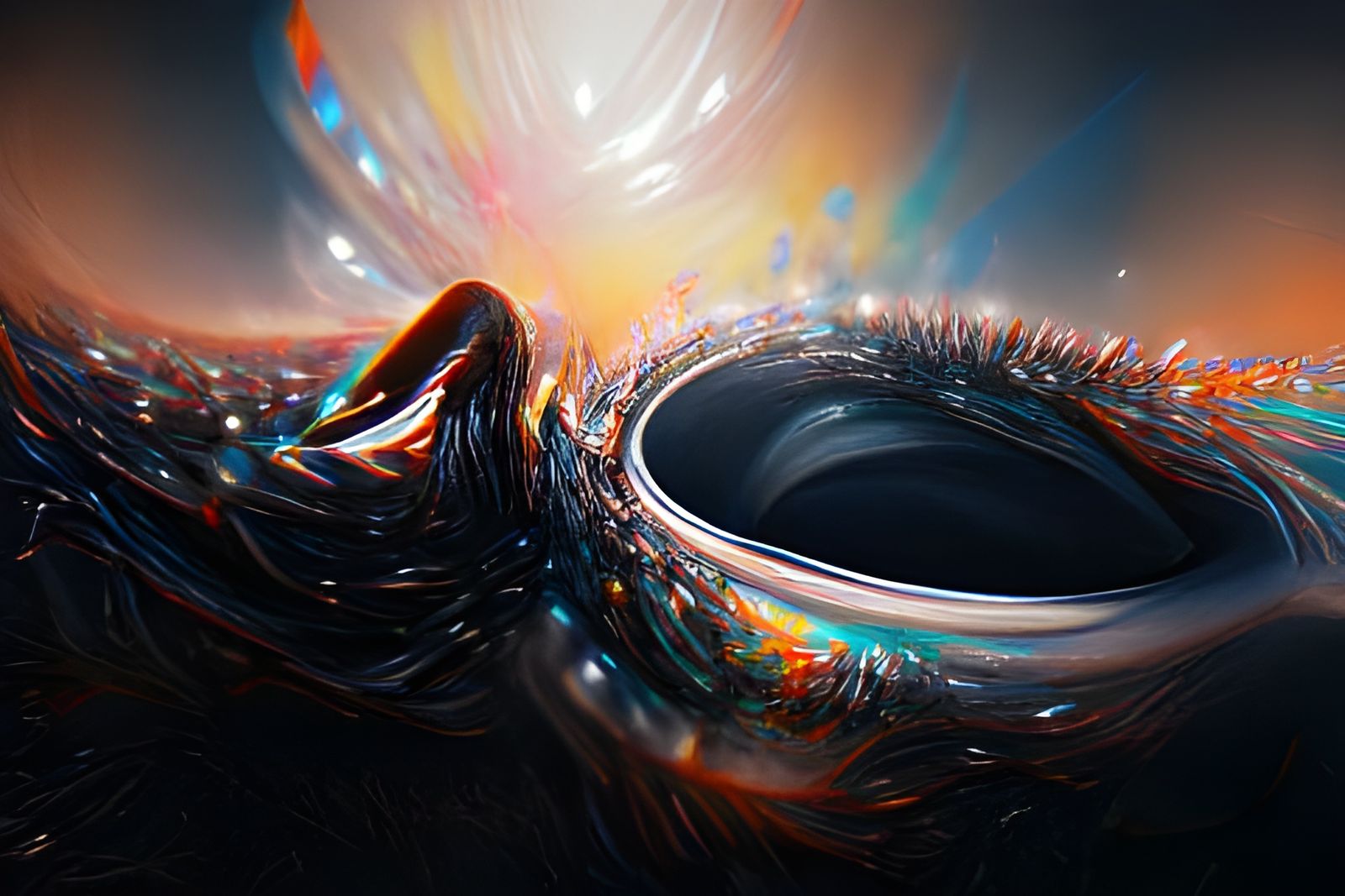 Naked Singularity Black Hole Vortex Torus