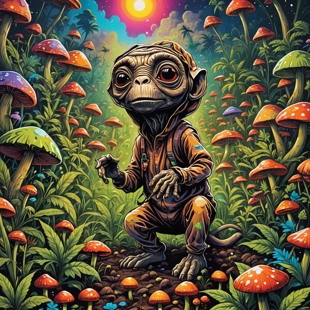 E.T.  Stoned