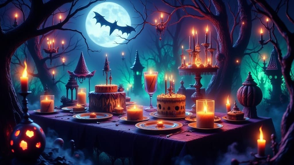 Spooky Birthday Party With Ghostly Games