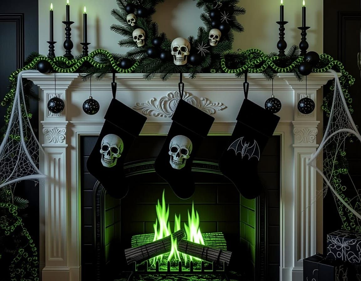 Christmas at the Addams House