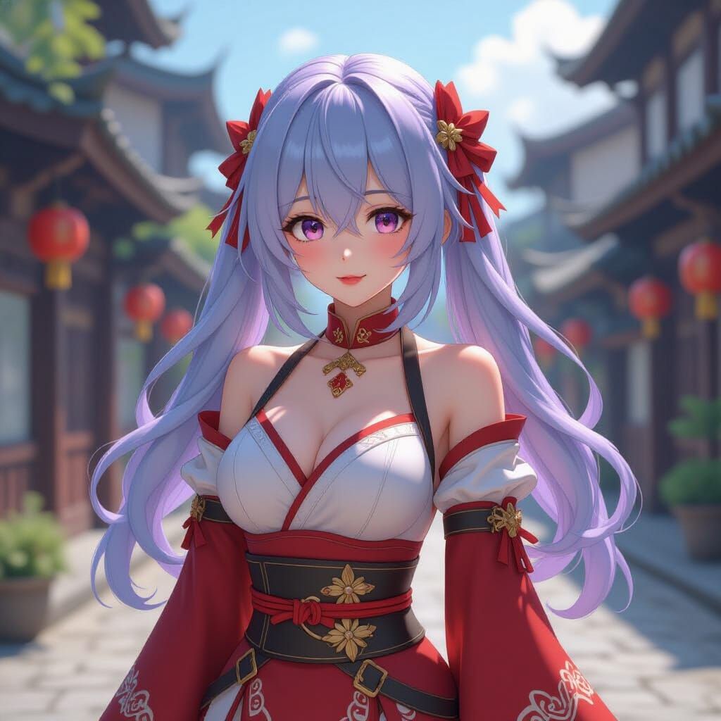 Heartbroken Anime Girl in Detailed 3D Art