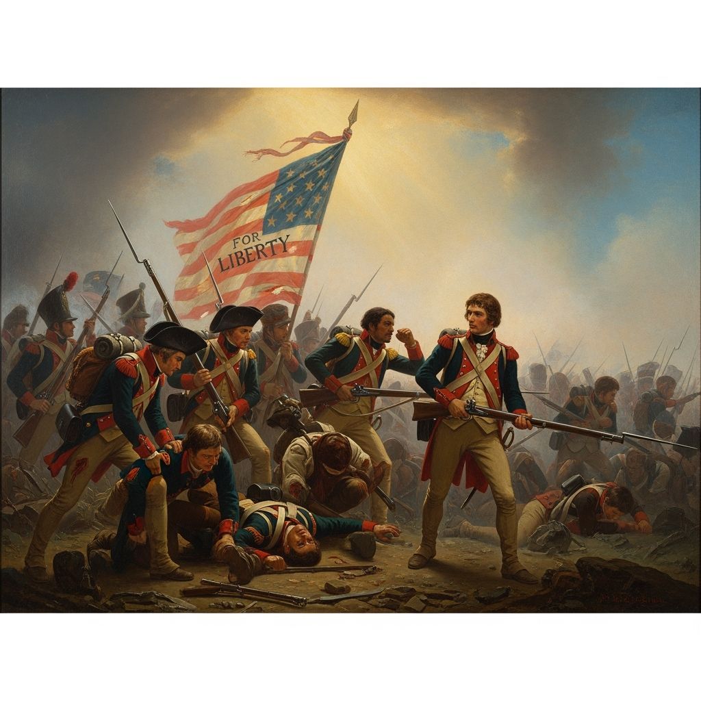 Valor in Liberty's Fight: Romantic History Painting
