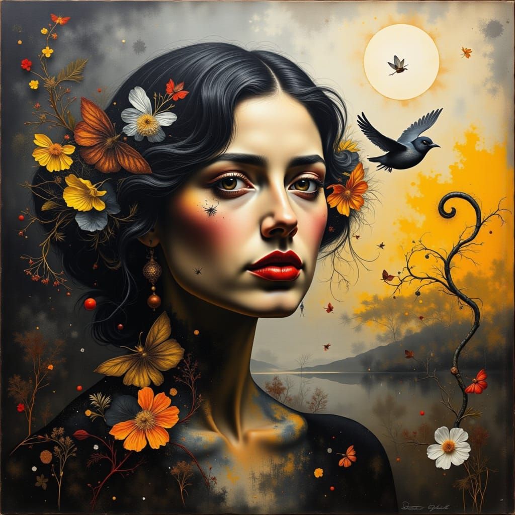 Enchanting Garden FX with Fragmented Visage