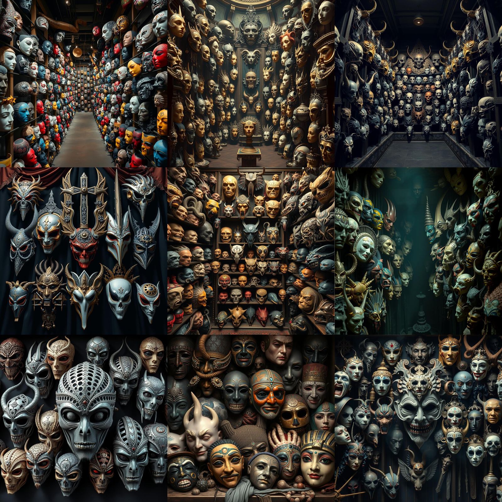 Diverse Mask Collection with Incredible Detail