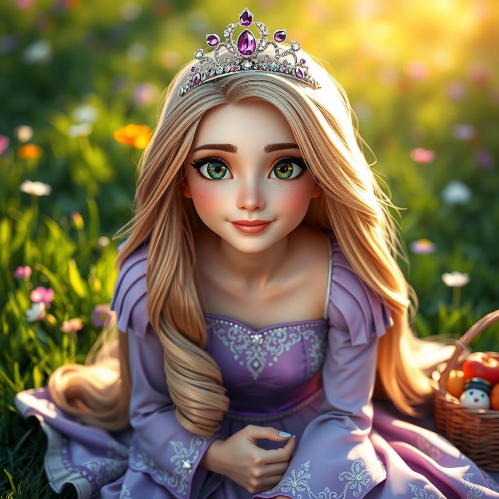 Lavender Princess in Springtime Bloom