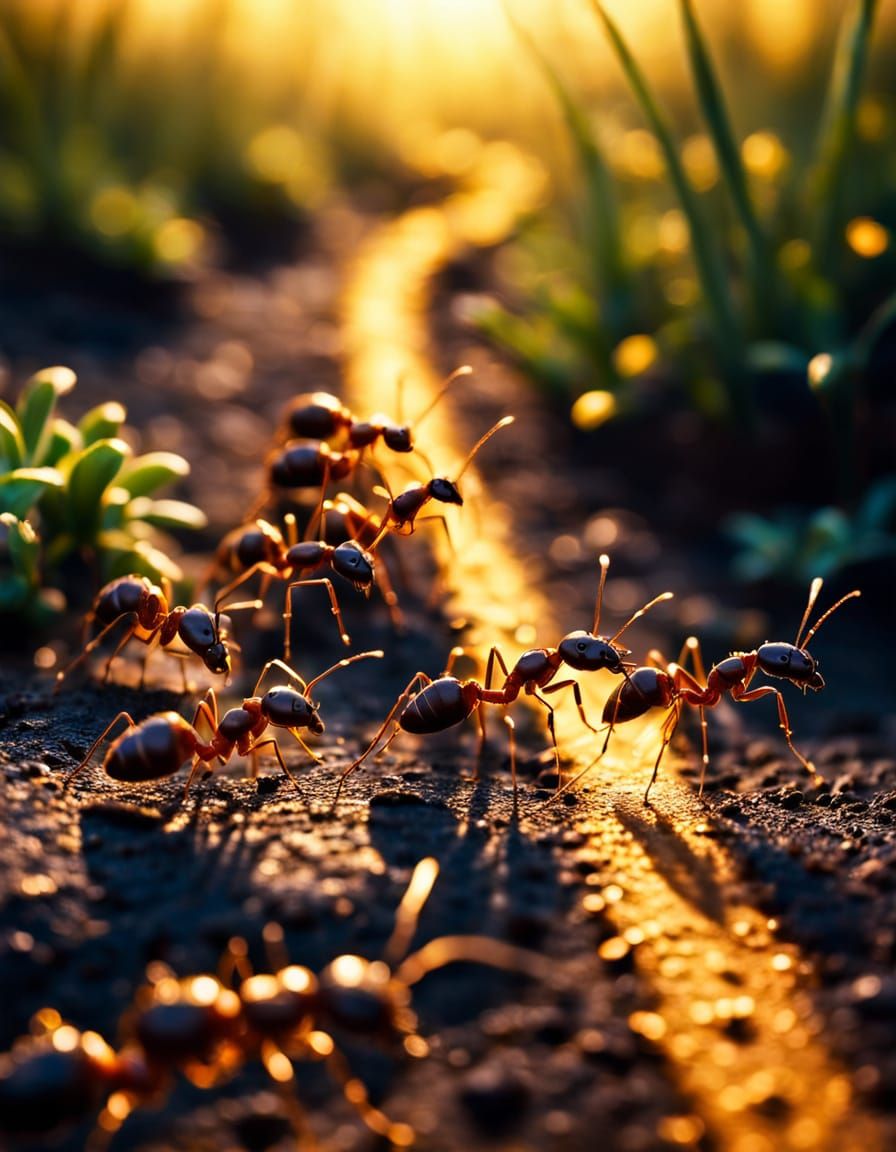 The ants.  The ants.  The Ants....