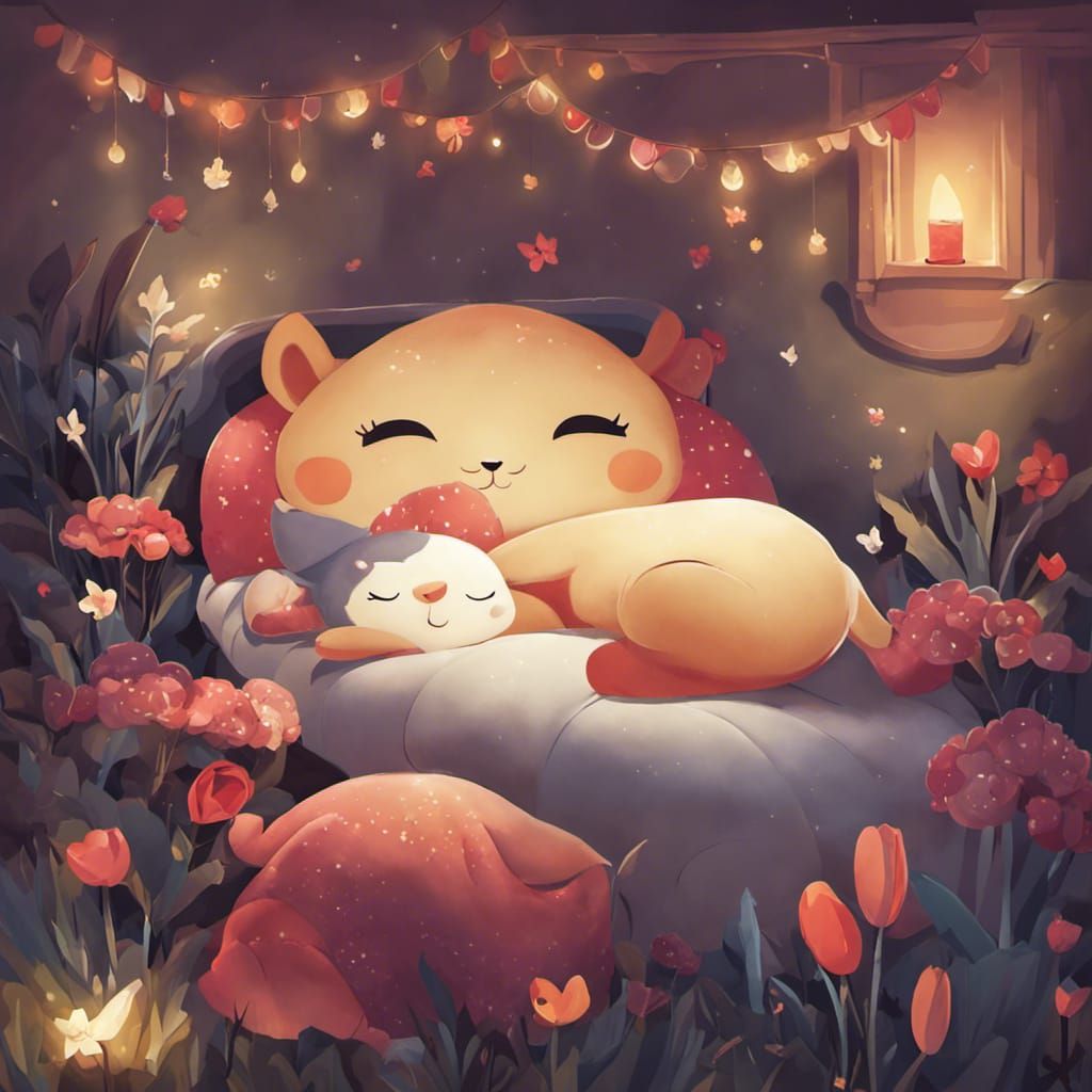 Serene Dreams: A Restful Night's Sleep