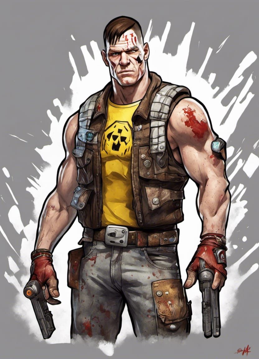 John Cena as The Invisible Bounty Hunter