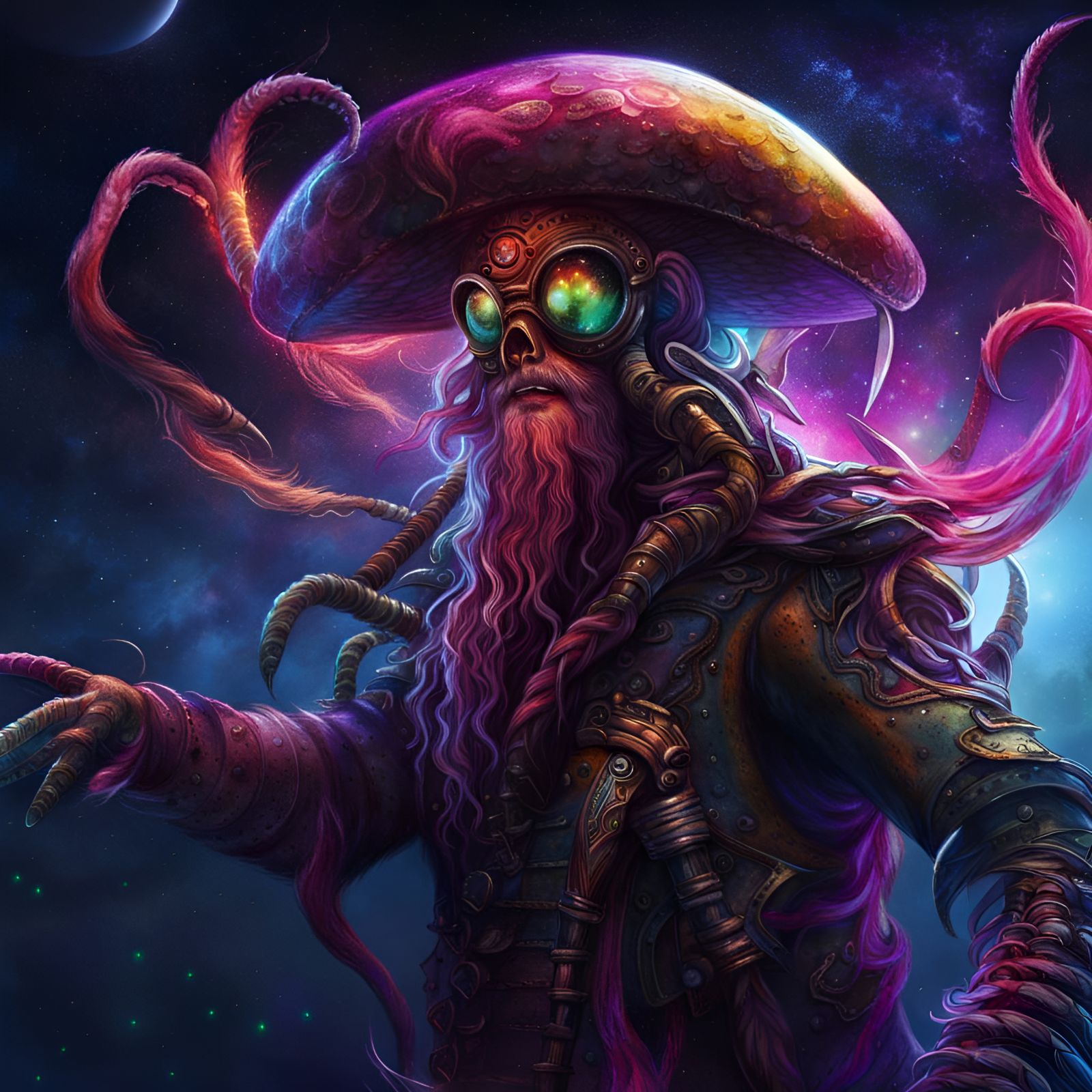 Psychedelic space pirates #2