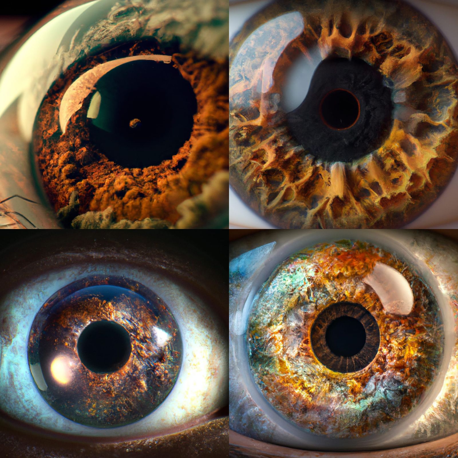 Cyclops Eye with Galaxy Iris in Hyperrealistic Style
