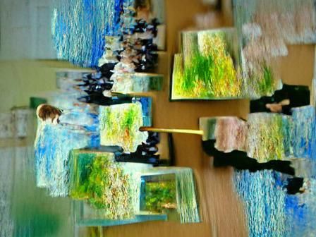 Impressionism Artwork in Classic Style