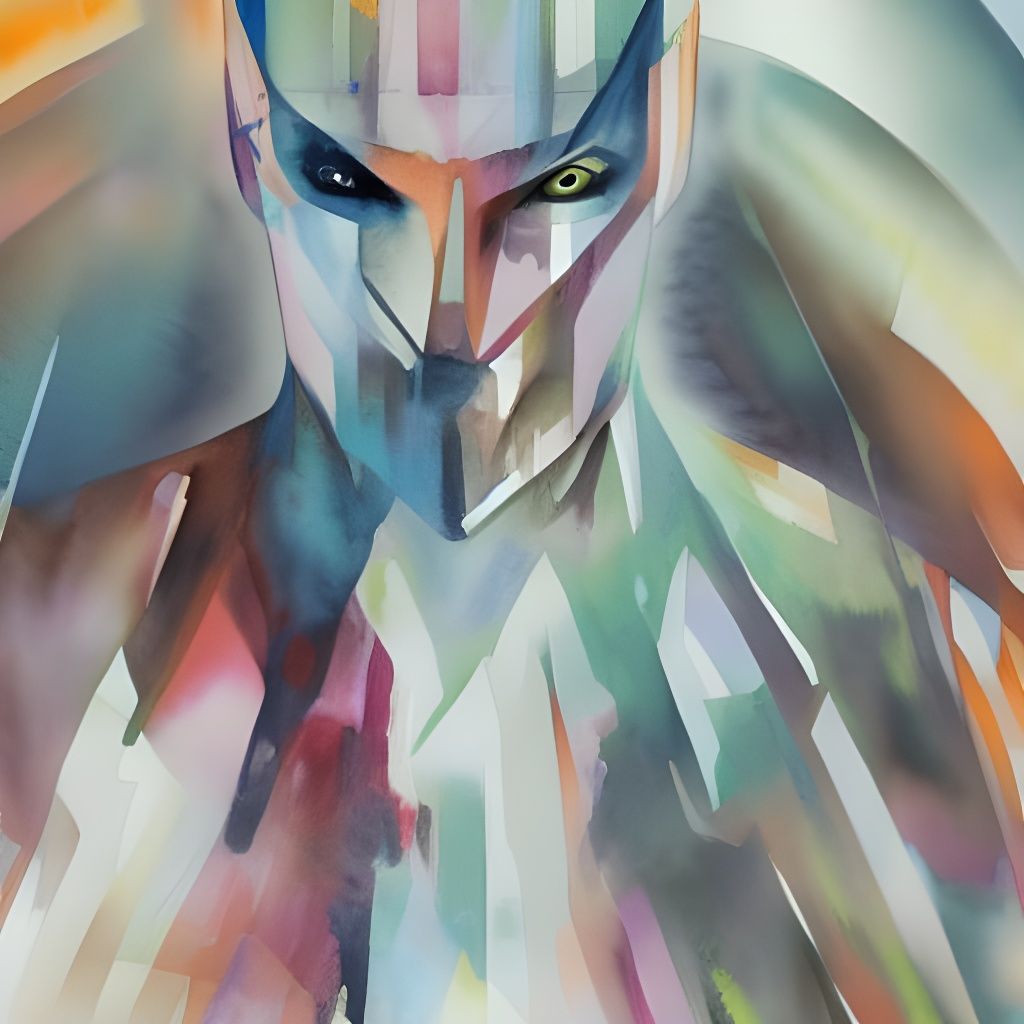 Hyperdetailed Watercolor Painting of a Seeker