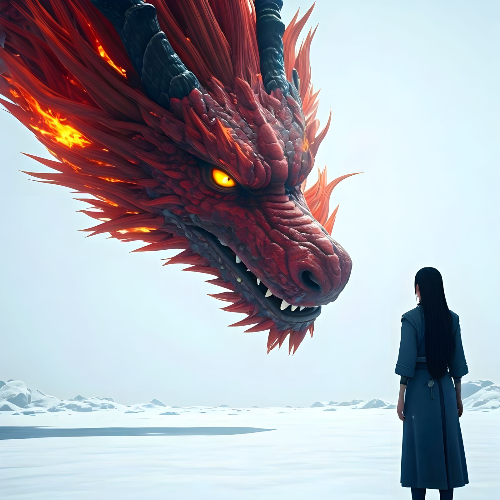 Small Asian Girl, Blatantly Obvious Dragon Alt.