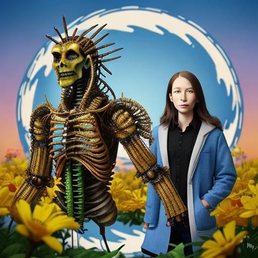 Anthropomorphic Venus Flytrap Woman at The Dentist