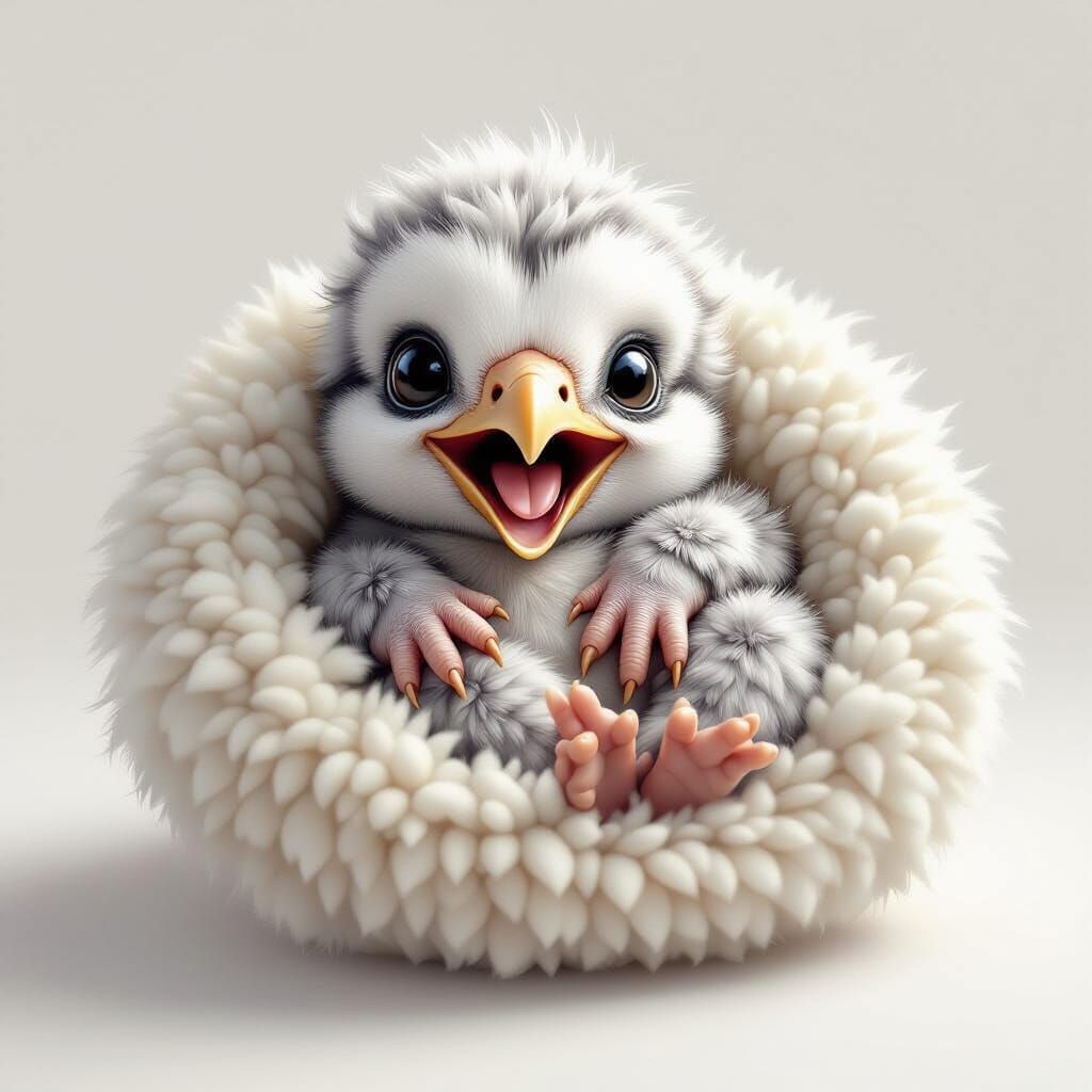 Condor royal bird baby