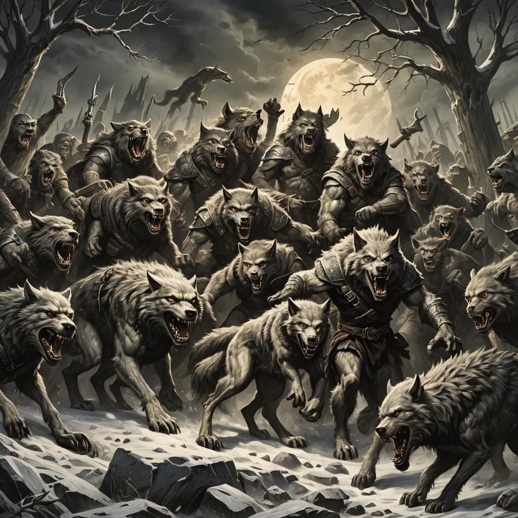 Werewolves in Valhalla: A Mythical Norse Afterlife