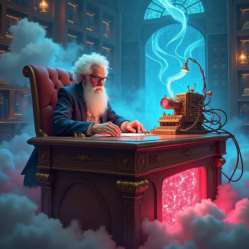 Professor Cloud's Cyberpunk Fantasy Lab