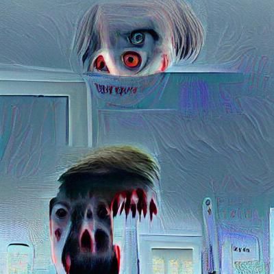 Scary AI Image