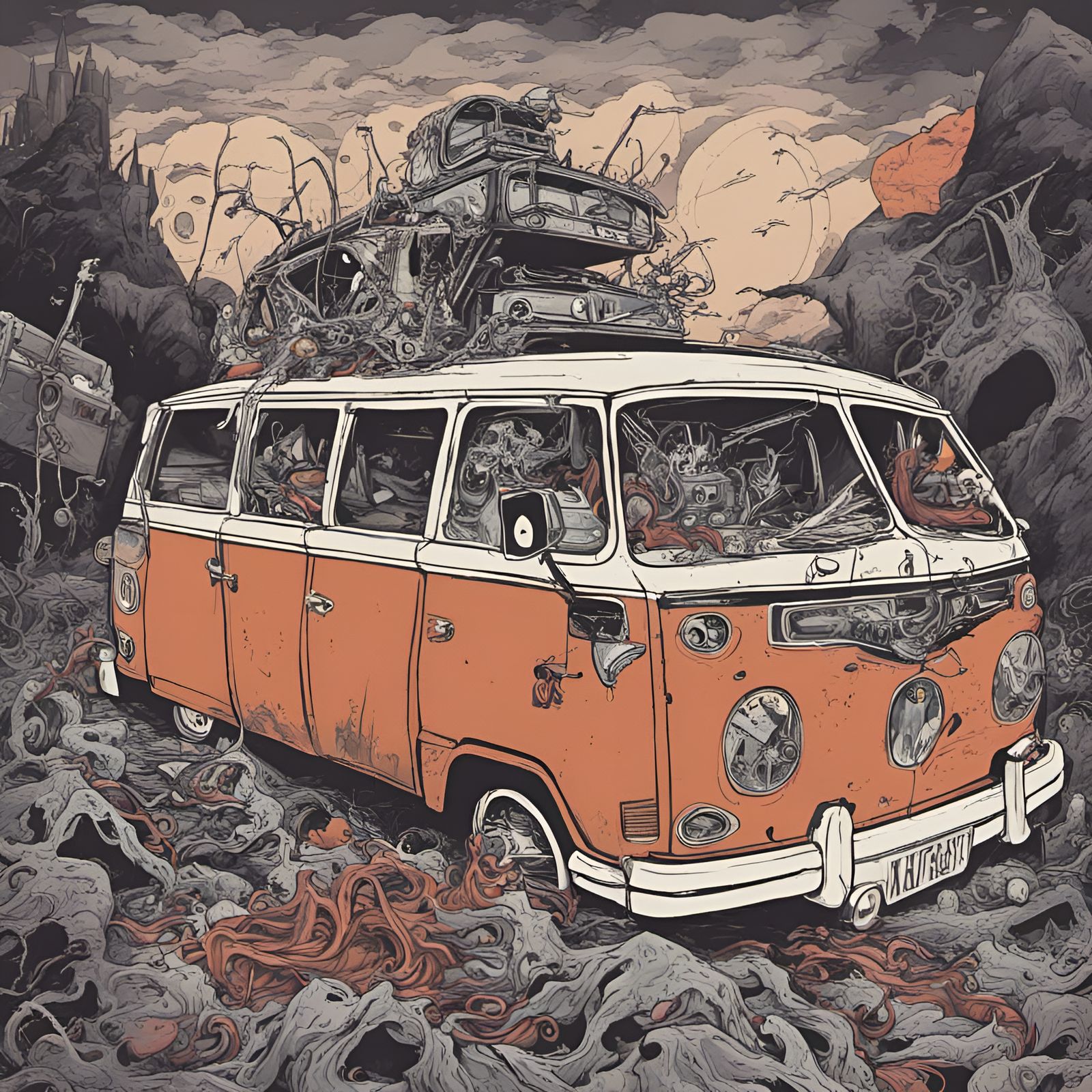 Haunted Minivan: A Deviant Soul's Road Trip