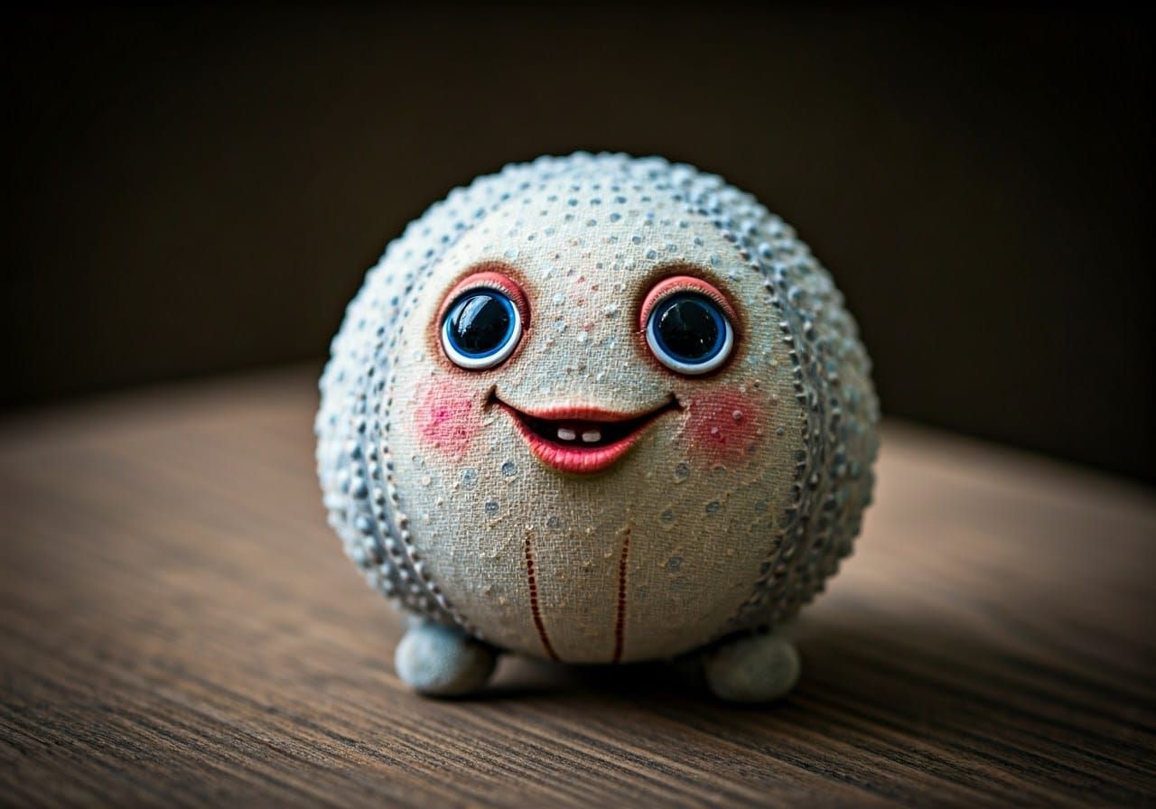 Gorgeously Happy Superzoan Bryozoan in Huge Pantaloons Shabb...