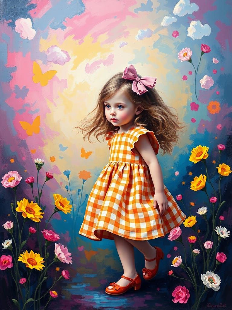 girl in fantasy land