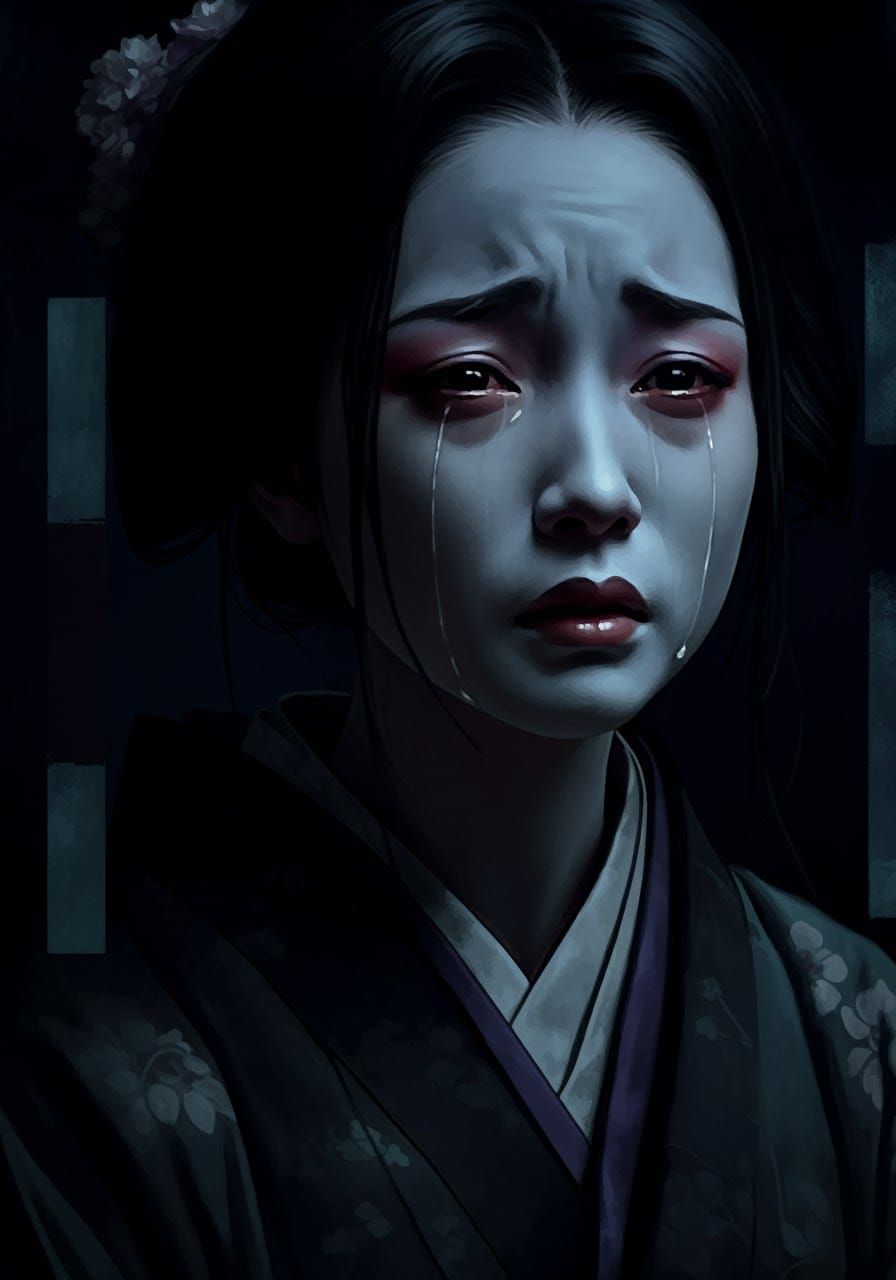crying geisha