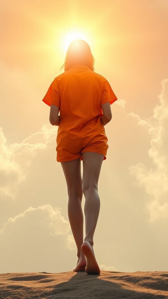 Naked Humanity Finds Solace in Desert Oasis