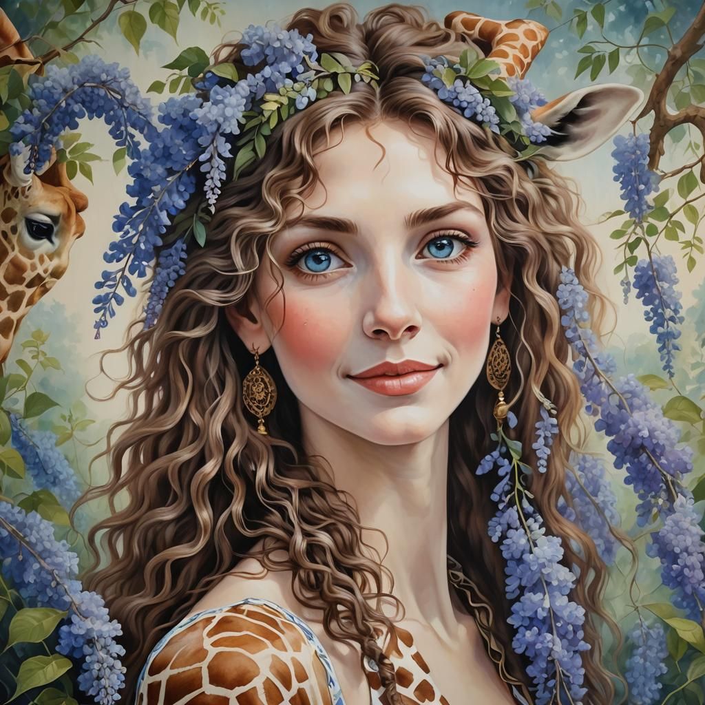 Renaissance Portrait of a Lady with Elongated Neck