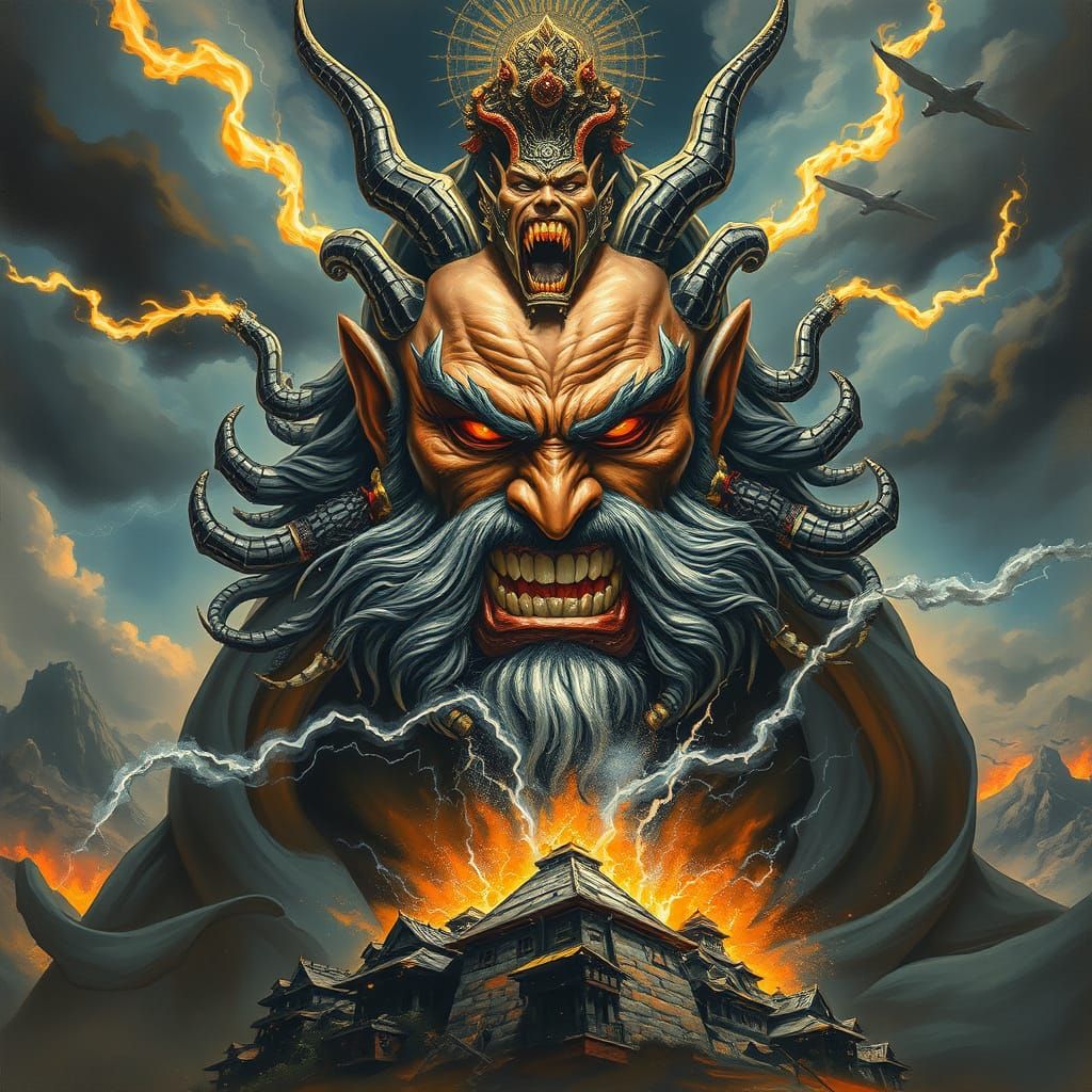 Athretvari Pantheon - Xari - god of wrath