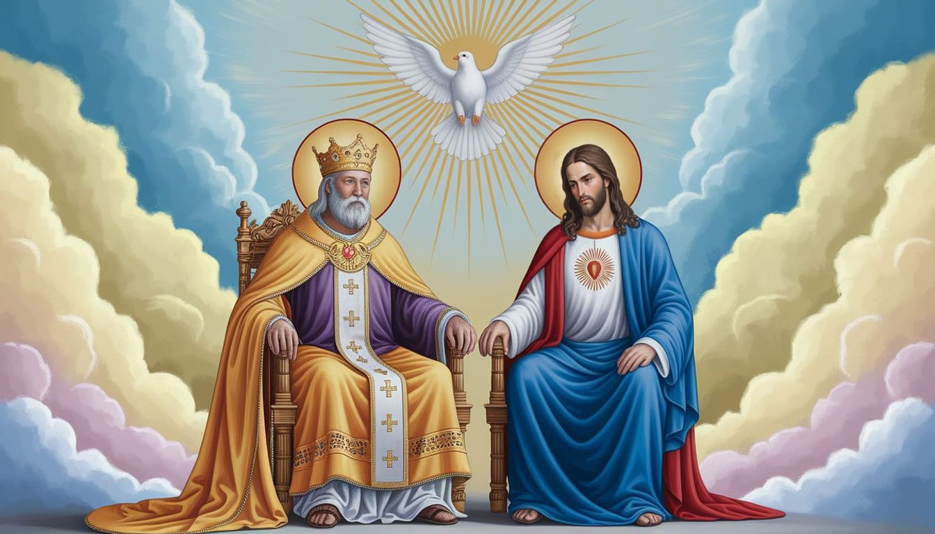 Modern Catholic Art of the Holy Trinity