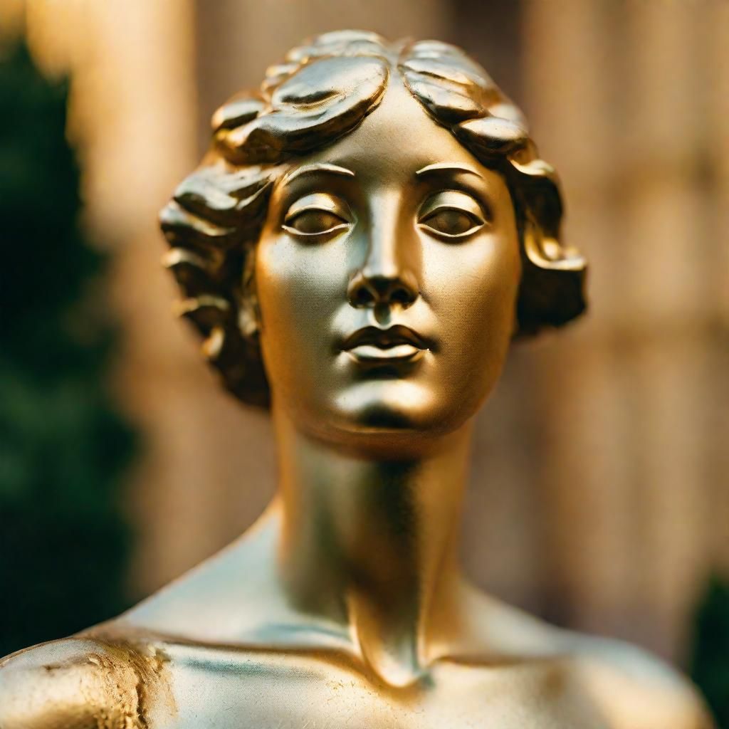 Surreal Venus de Milo Portrait in Dreamlike State