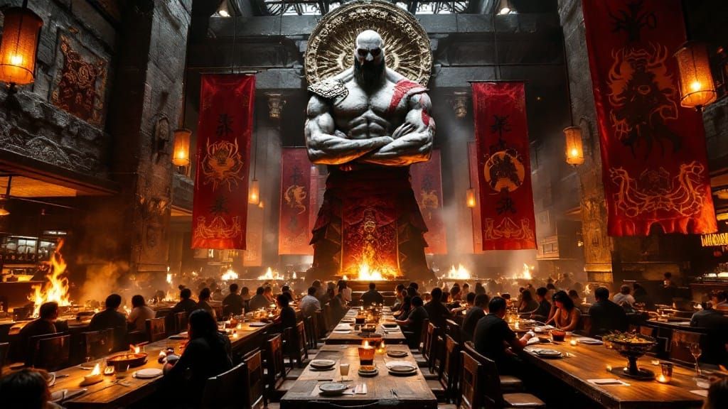 God of Wok: A Culinary Battlefield