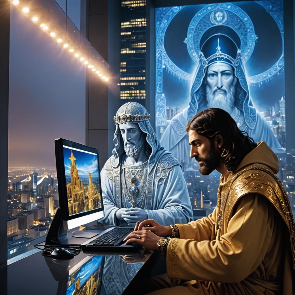 Te past meets the future - The internet