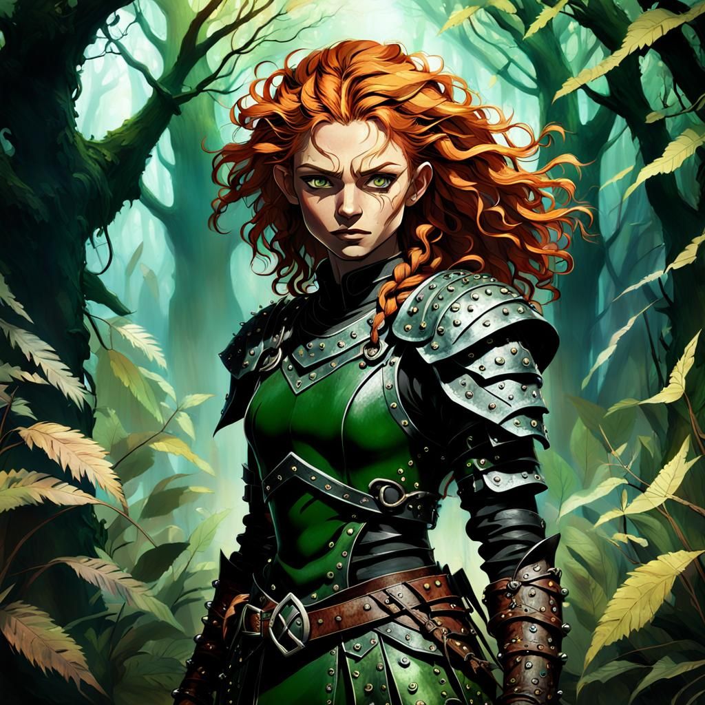 Fae Warrior in Hunter x Hunter Style