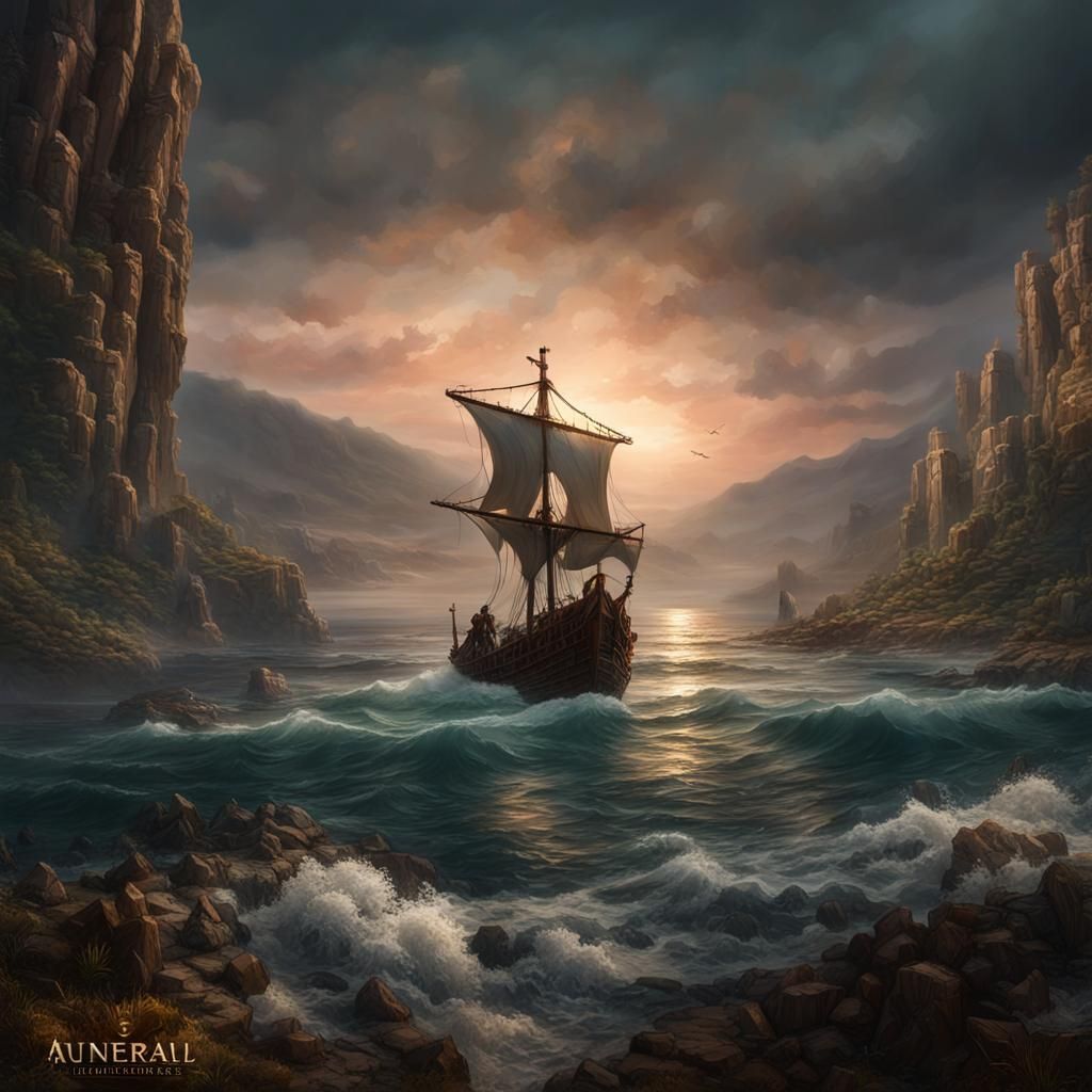 The Sea of Galilee: Detailed Matte Painting