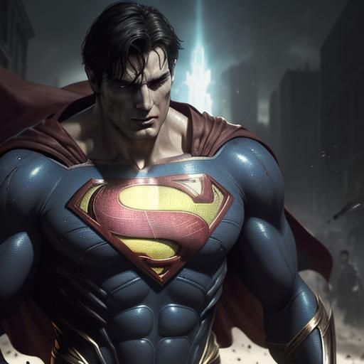 Superman vs Doomsday: Dark Fantasy Concept Art