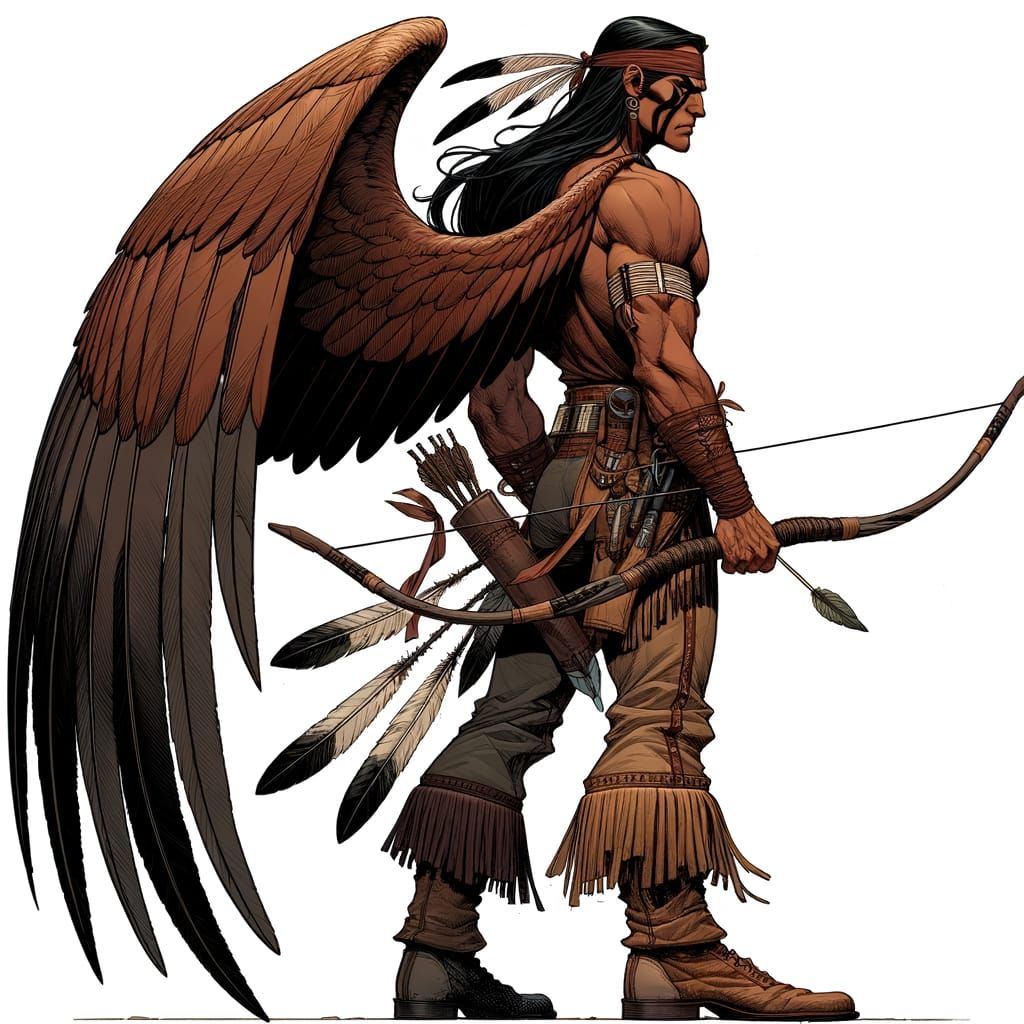 Warrior with Wings: A Native-American Hero in Comic Book Sty...