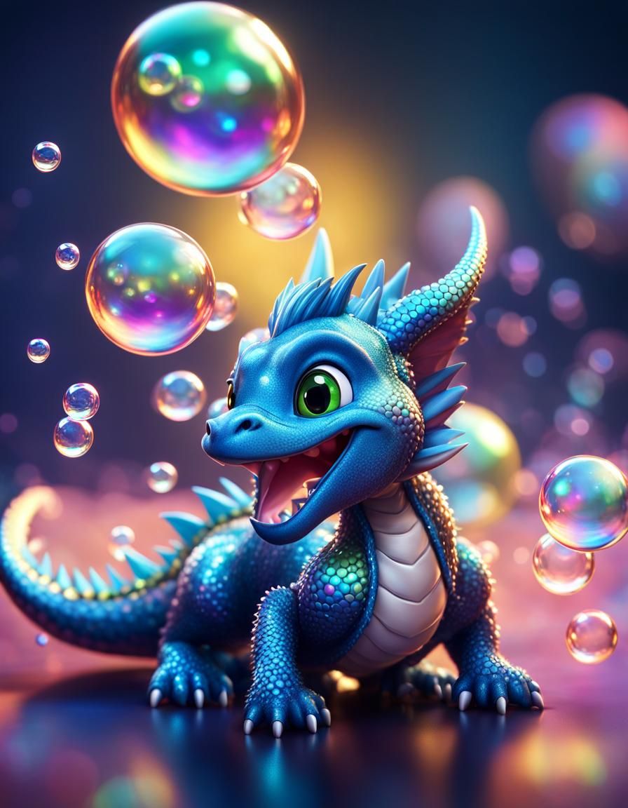 Bubbles the Dragon