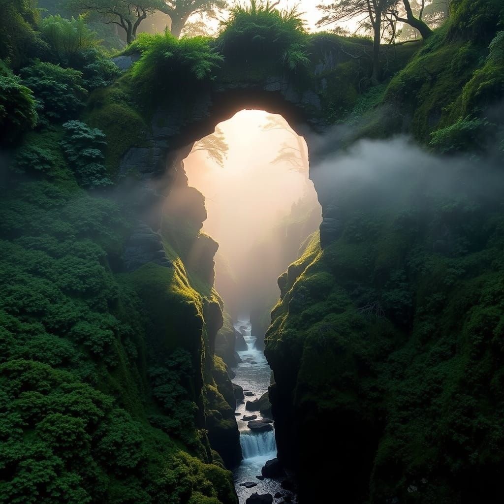Ōpārara Basin Arches, Karamea, New Zealand