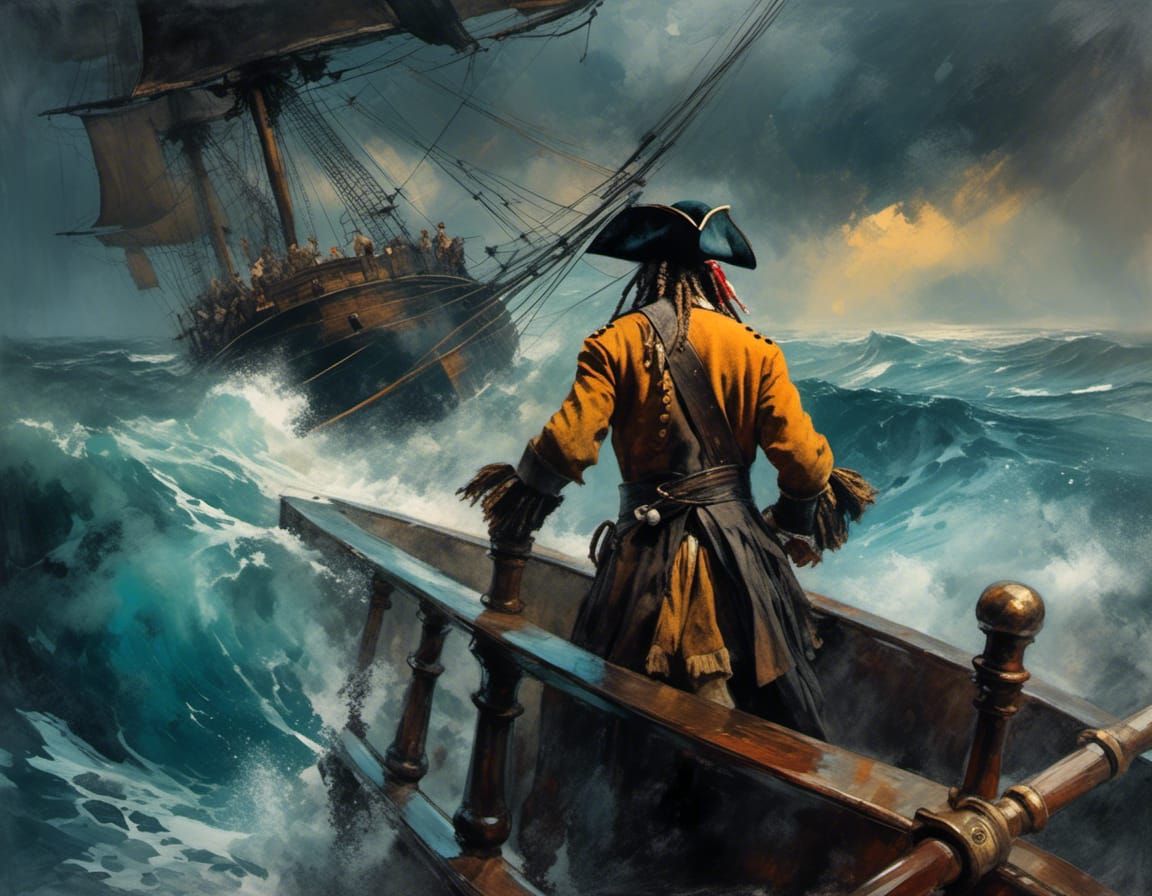 Pirate Captain's Race Against the Storm