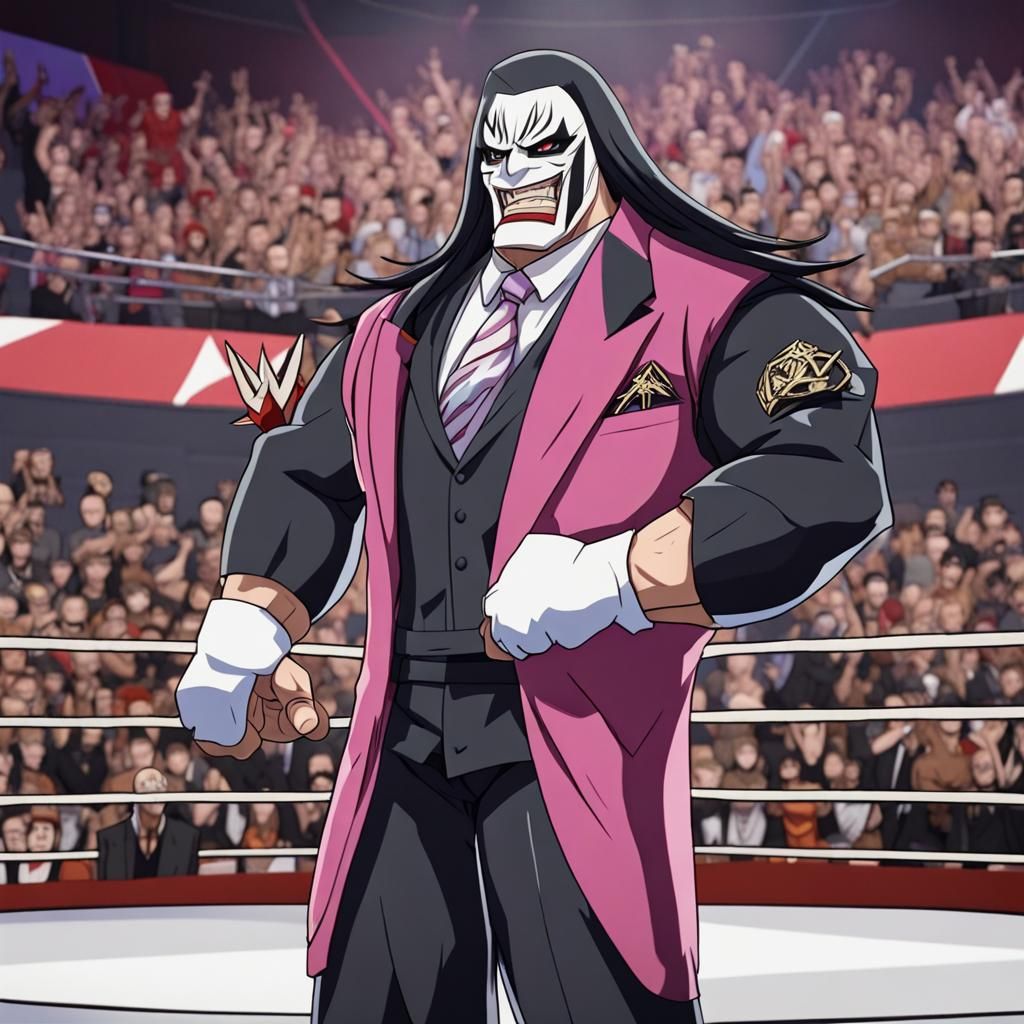 Anime Villains Wrestle in WWE Boxing Ring