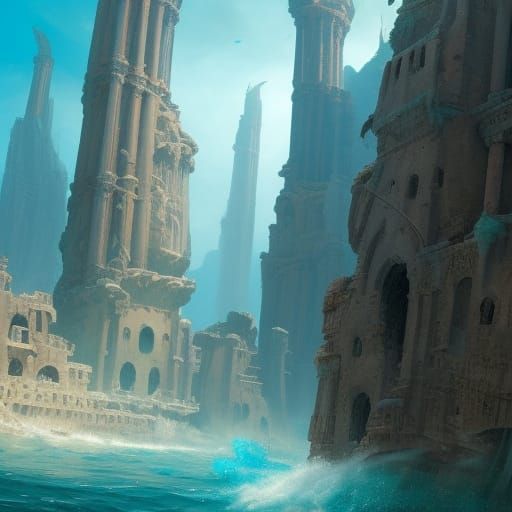 High Gothic Atlantis Under Mediterranean Sun