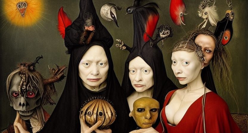 When witches go riding, and black cats are seen, the moon laughs and whispers, 'tis near Halloween.