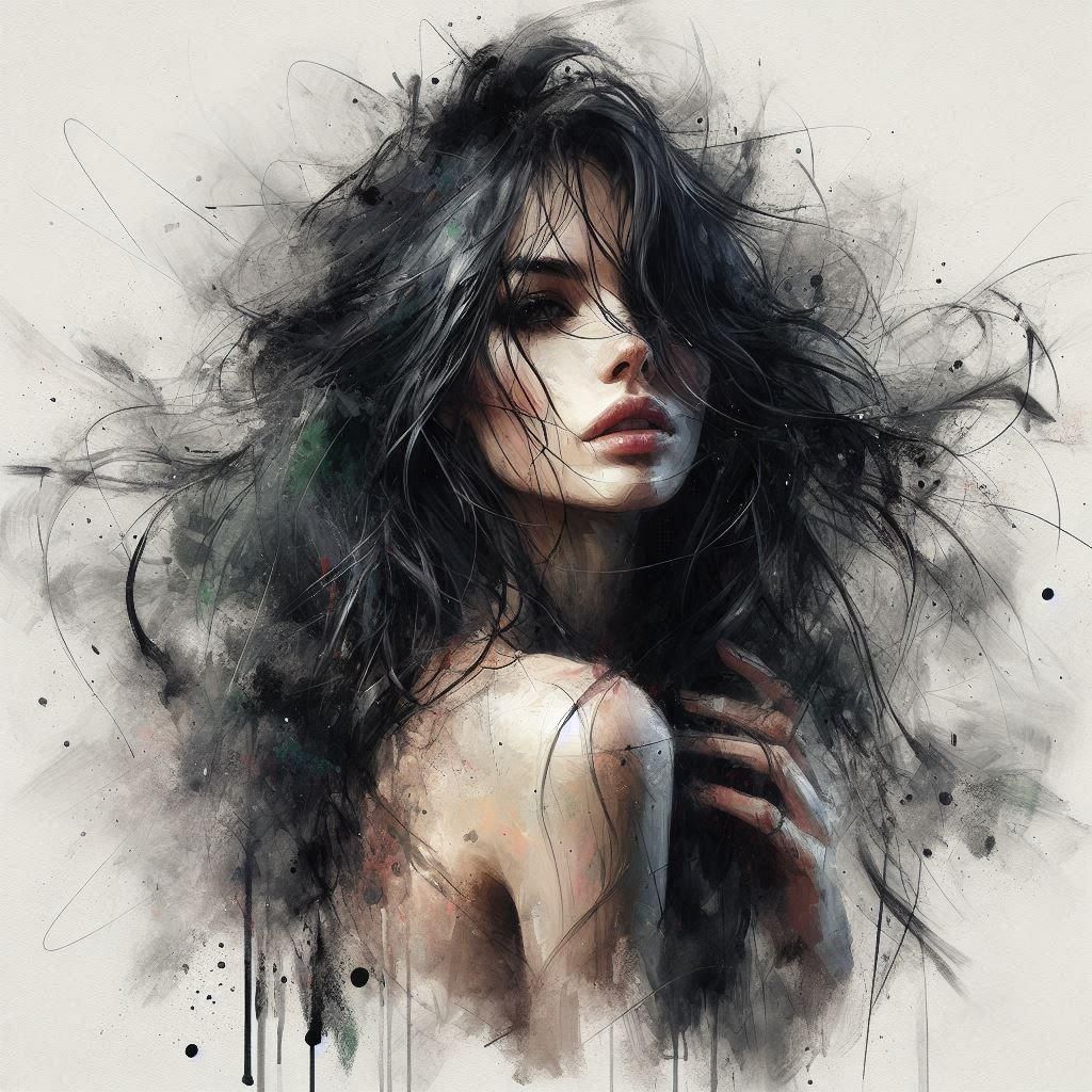 Delicate Aquarelle Generated by AI