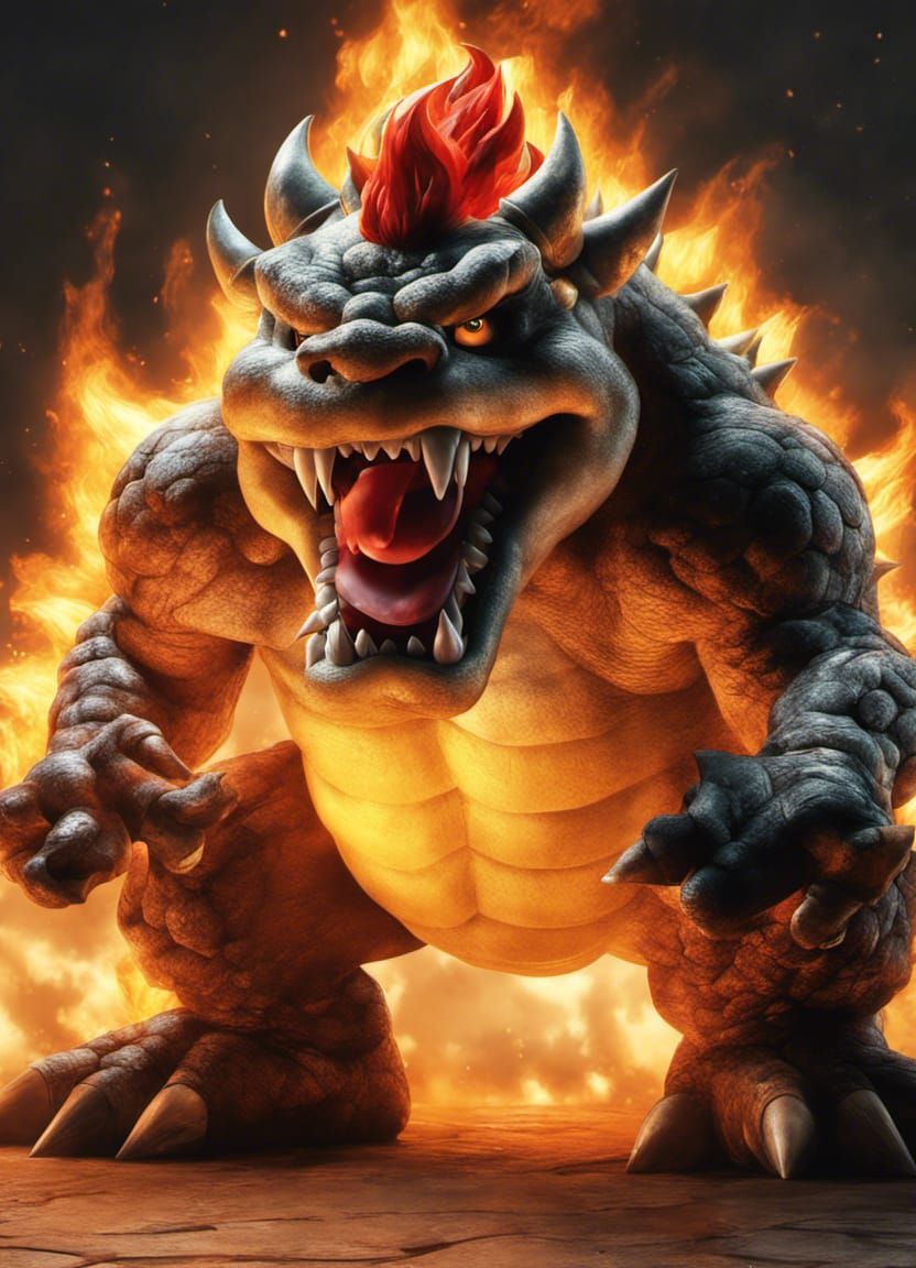 Bowser, Super Mario Bros.