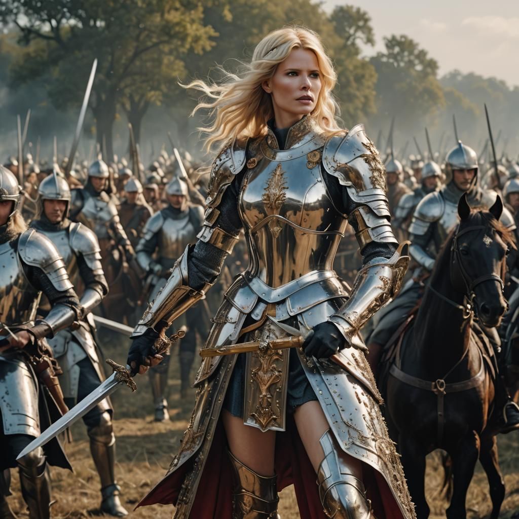 Lady Commander about to give the order to attack...