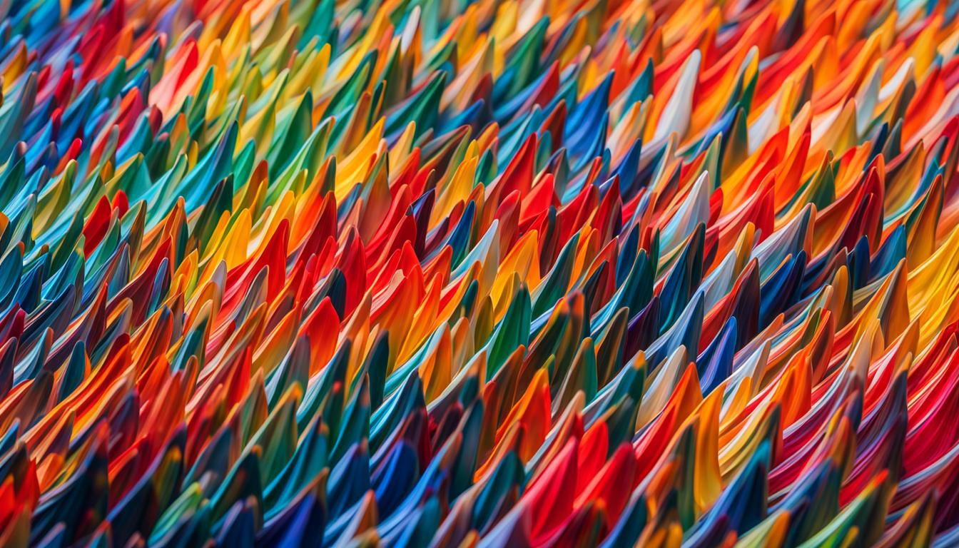 Abstract Expressionism: Mirrored Starscapes in Oil Paint