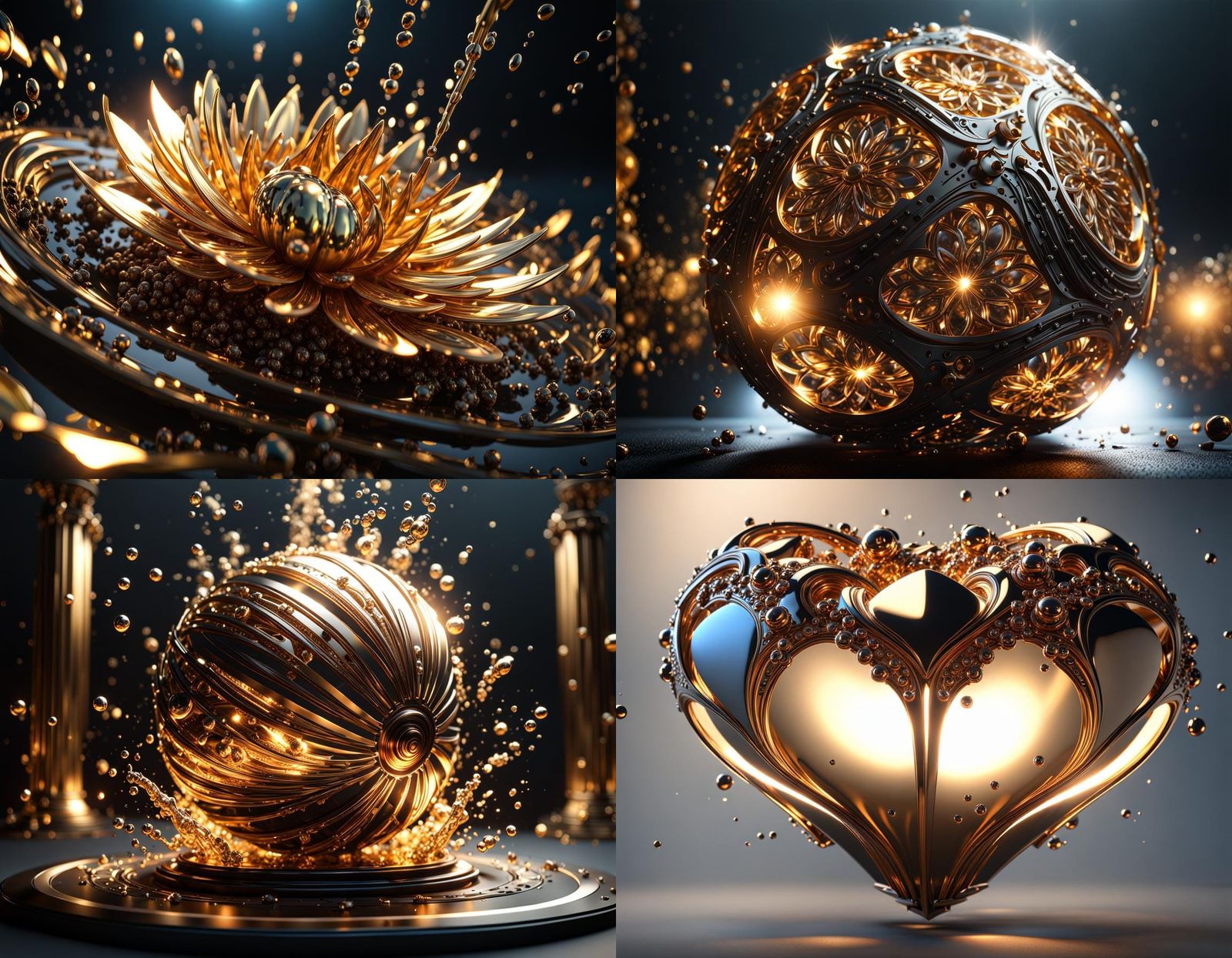 Brilliant Dynamic Lighting in Hyperdetailed 3D Render