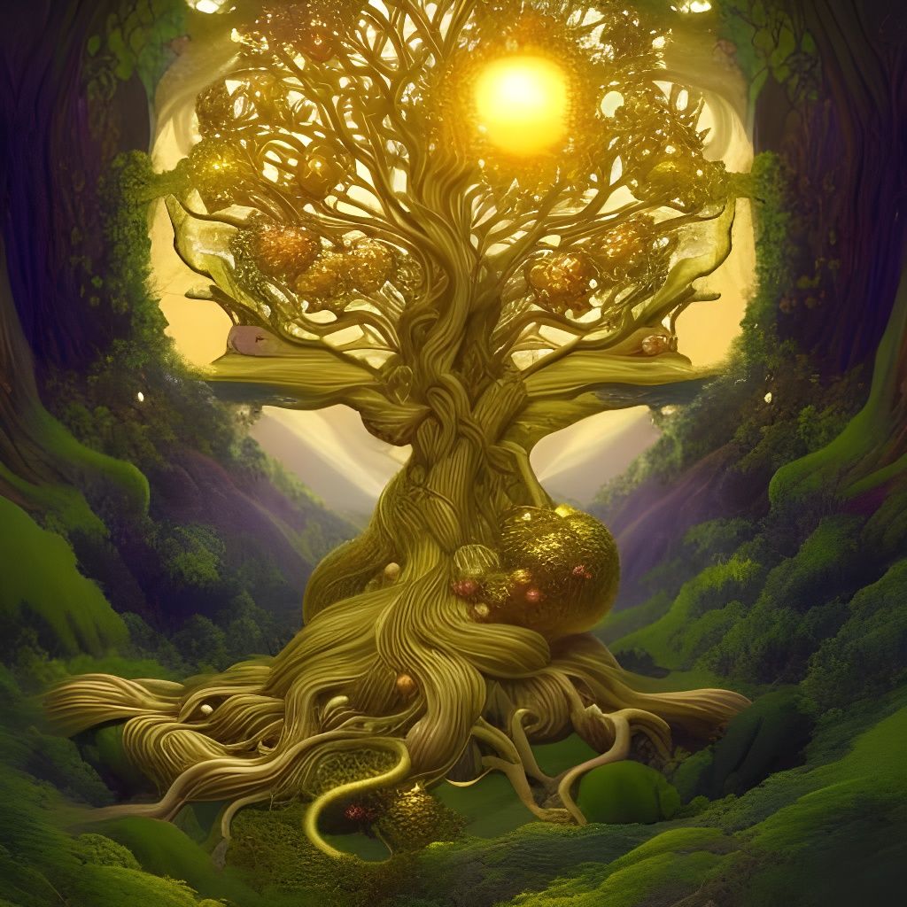 the Hesperides apple tree, 1