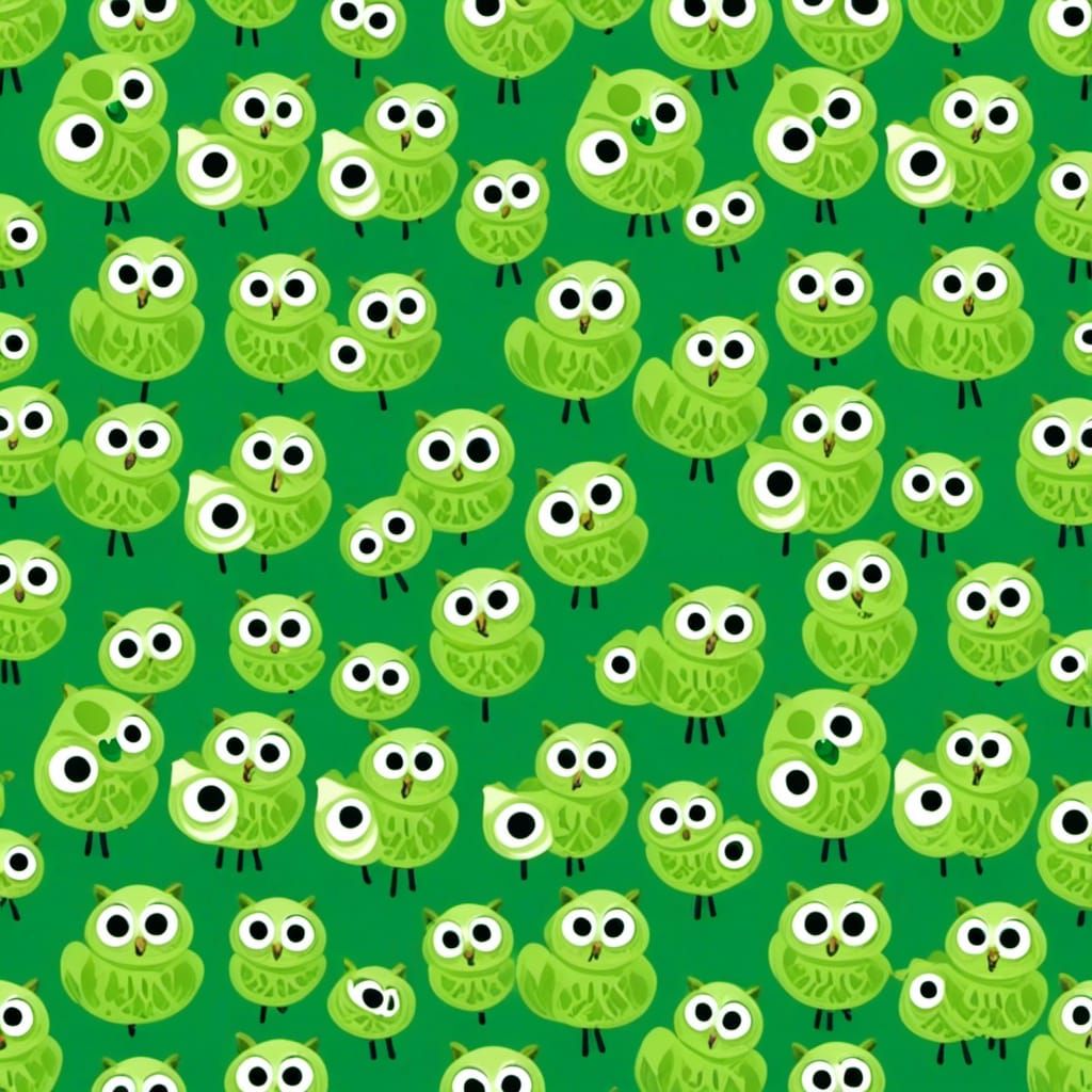 Happy Green Duolingo Owl Emoji